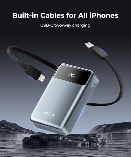 High-Capacity 30,000 m Ah Portable Power Bank with Built-in USB-C Cable – 22.5 W Super Fast Charging for i Phone, i Pad, Google, Xiaomi – Ideal for Travel, Camping, and Emergency Power Solutions – Slim and Lightweight Design with 17-Layer Safety Protection for Maximum Reliability – Perfect for Charging Multiple Devices Simultaneously – Enjoy 24/7 Customer Support and 36-Month Warranty