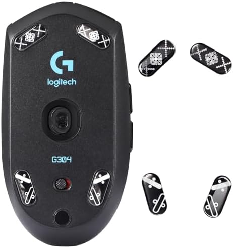 Transform Your Gameplay with immoenuc Glass Mouse Skates for Logitech G502 X Plus & Lightspeed – Ultra-Smooth, Durable Feet Pads for Enhanced Speed and Precision in Gaming Performance!