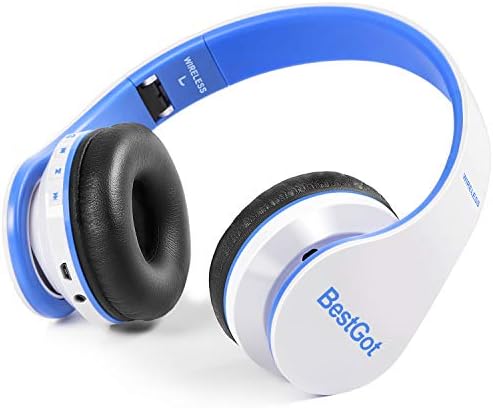 Kid-Friendly Bluetooth Headphones BT6002 – Volume-Limited Wireless Headset for Safe Listening – Foldable Design with 60-Hour Battery Life – Ideal for School, Tablets, PCs & TV – Stylish Black and Blue Finish for Comfort and Durability