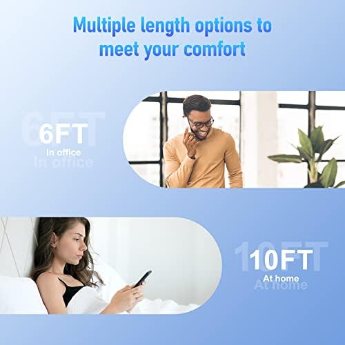 High-Efficiency 20 W USB-C Fast Charger for i Phone 16 & i Pad Pro – Versatile 6 ft & 10 ft Type C Charging Cables with Robust Wall Adapter for Quick Power Boosts – Perfect for i Phone 16 Pro Max, 15 Plus, and All i Pad Models – Maximize Your Charging Flexibility and Efficiency