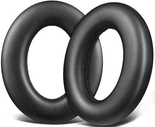 Transform Your Sennheiser Momentum 4 with SOULWIT Premium High-Density Noise-Isolating Protein Leather Earpads – Ultimate Comfort and Sound Clarity Enhancements – Stylish Grey Finish for an Elevated Audio Experience
