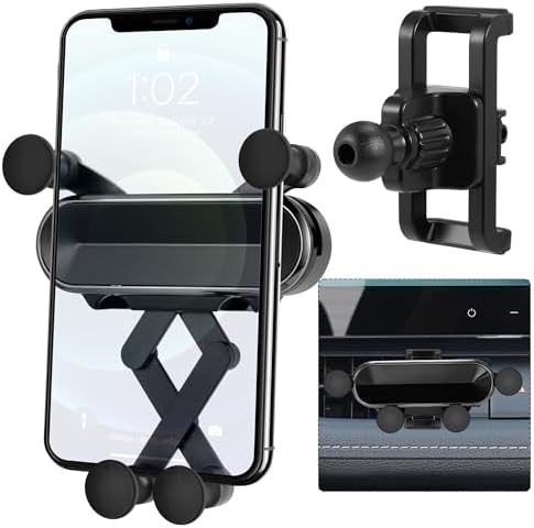 Toyota RAV4 & Highlander Air Vent Phone Holder Mount | Universal Compatibility for 2019-2024 Models | Secure and Adjustable Car Cradle for Safe Navigation & Hands-Free Calling | Easy Tool-Free Installation | Durable Design for Long-Lasting Use