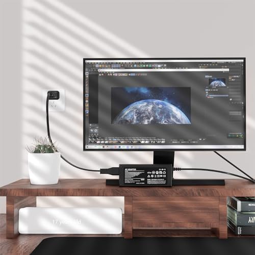 Universal 12 V AC Power Adapter for Sceptre EC Series Monitors – Premium DONGGUAN BRUJU Charger for 15″ to 35″ Displays, Ensures Uninterrupted Power Supply and Enhanced Energy Efficiency, Lightweight Design for Effortless Portability and Optimal Device Compatibility