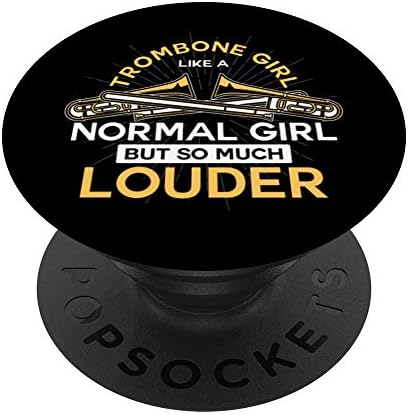 Trombone Player Gift Trombonist Trombone PopSockets Grip and Stand for Phones and Tablets – Enhanced Compatibility and Speed