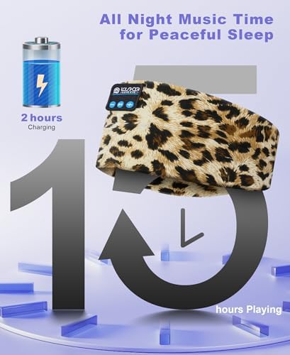 Ultimate Bluetooth 5.4 Sleep Headband Headphones – Designed for Side Sleepers, Unmatched Comfort for Active Lifestyles, Superior Sound Quality, Ergonomic Fit for Enhanced Relaxation, Ideal Tech Gift for Music and Podcast Enthusiasts