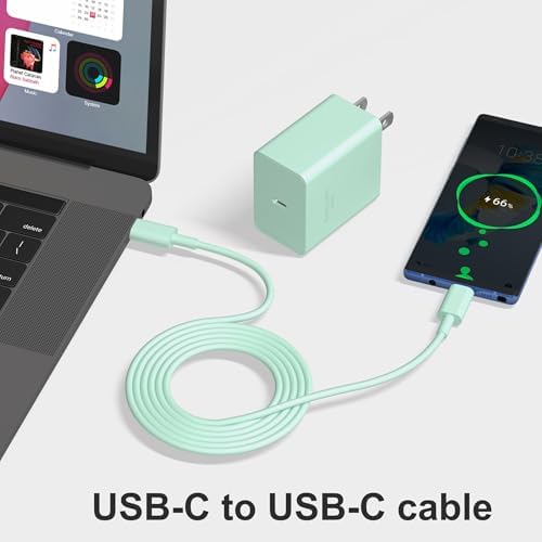 Experience Unmatched Charging Power with the 45 W USB-C Fast Charger & 10 FT Cable – Perfect for i Phone 16/15 and Samsung Galaxy Devices, Offering Superior Durability and Universal Compatibility for All Your Charging Needs.