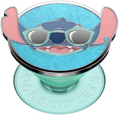 Stylish Lilo & Stitch Pop Socket Grip with Kickstand – Versatile One-Handed Phone Holder for Seamless Use and Enhanced Compatibility across Devices – Effortless Style and Functionality in a Durable Accessory for i Phone, Samsung, and More – Perfect for Wireless Charging and Swappable Designs – Ideal Anti-Drop Solution for Everyday Convenience