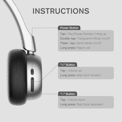 Nostalgic Retro Wireless Bluetooth Headphones – 60-Hour Battery Life, Lightweight Comfort, Built-in Microphone, Dual Device Pairing & Custom Sound App for an Immersive 80 s & 90 s Audio Adventure – Ideal for Active Music Enthusiasts and Daily Listening