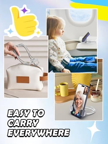 Cell Phone Stand Thumbs Up Lazy Phone Stand – Phone Holder 2025 College Graduation Gifts for Her Him Cellphone iPhone Stand for Desk Birthday Gifts for Teens Girls Boys Adults Women Men Wife – Enhanced Compatibility and Speed