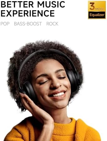 Transform Your Sound Experience with Picun B8 Over-Ear Wireless Bluetooth Headphones – Incredible 120-Hour Battery Life, Custom EQ Modes, and Powerful Deep Bass for Ultimate Immersion – Ideal for Travel, Office, and Daily Adventures in Chic Purple