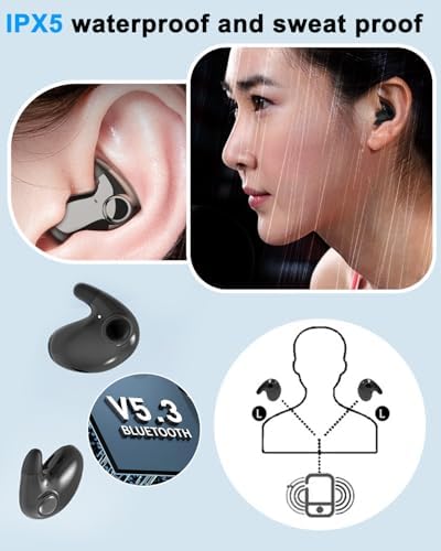 Magnetic 2-in-1 Portable Power Bank and True Wireless Earbuds: 5000 m Ah Mag-Safe Charger for i Phone 16/15/14/13/12 – Ultimate Audio and Charging Solution in Sleek Black Design for On-the-Go Users