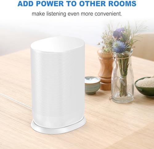 Efficient Charging Dock for Sonos Move Gen 1 & 2 – 45 W Power Adapter Included – Modern Design for Optimal Audio Experience and Quick Power Access
