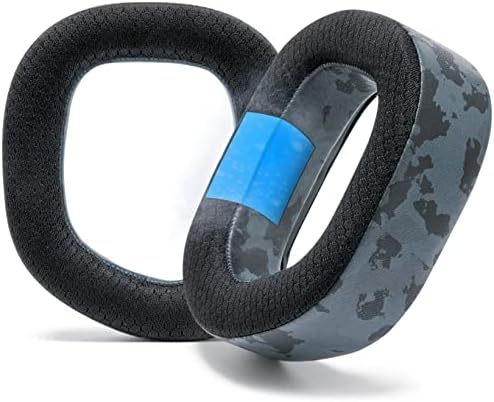 Ultimate Comfort Cooling Gel Earpads for Corsair HS80 Headsets – Wicked Cushions 90’s Black Replacement Ear Cushions for Enhanced Sound Isolation and Long-Lasting Gaming Performance – Perfect for Extended Play and Immersive Audio Experience