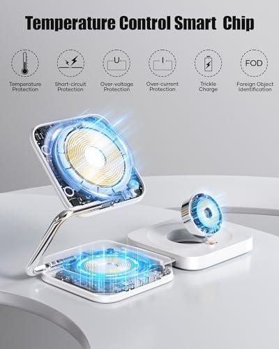 Ultimate 3-in-1 Fast Wireless Charging Station for i Phone 12-16, Air Pods, & Apple Watch – Sleek Travel Charger for Effortless Power Management, Perfect Gift for Tech Enthusiasts – Compact Design in Elegant White for On-the-Go Convenience