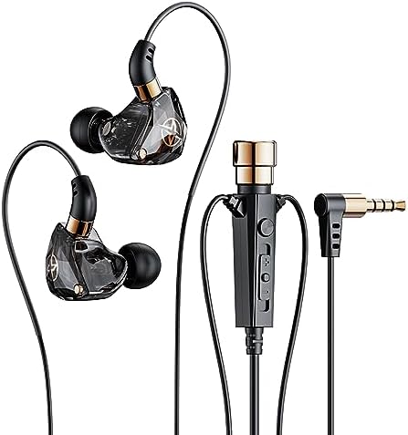 FEDAI KT-02 Wired Headphones – Premium Noise Cancelling Earphones with 3-Meter Cable for Optimal Comfort and HD Audio Experience – Perfect for Live Singing, Recording, and Streaming in Bold Red – Tailored for Creators and Audiophiles Seeking Exceptional Sound Clarity and Ergonomic Design