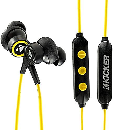 Experience Superior Sound with KICKER TWS2 True Wireless Earbuds – Bluetooth Earbuds Featuring Advanced Noise Cancelling, USB-C Fast Charging Case, and 24-Hour Playtime for Seamless Connectivity with Android & i OS Devices – Ideal for Music, Calls, and On-the-Go Audio Enjoyment