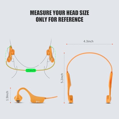 Revolutionary Bone Conduction Bluetooth Headphones – Ultra-Lightweight Open-Ear Design for Active Lifestyles, Waterproof & Sweat-Resistant Wireless Earbuds with Integrated Microphones, Long-Lasting Battery Life, Perfect for Running and Outdoor Adventures, Enhanced Device Compatibility for Seamless Connectivity