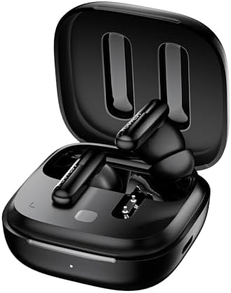 Morpheus 360 Nemesis Advanced ANC Wireless Earbuds – Premium Bluetooth In-Ear Headphones with 30-Hour Playtime, Magnetic Charging Case & Pure Black Design for Ultimate Immersive Sound Experience