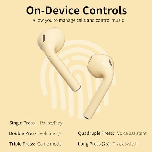 Black Panda Wireless Earbuds – Stylish Bluetooth 5.4 Sports Headphones with IPX4 Waterproof Technology, Perfect for Active Lifestyles, Travel, and School – Ideal for All Ages with Built-in Mic for Hands-Free Calls and Comfort Fit