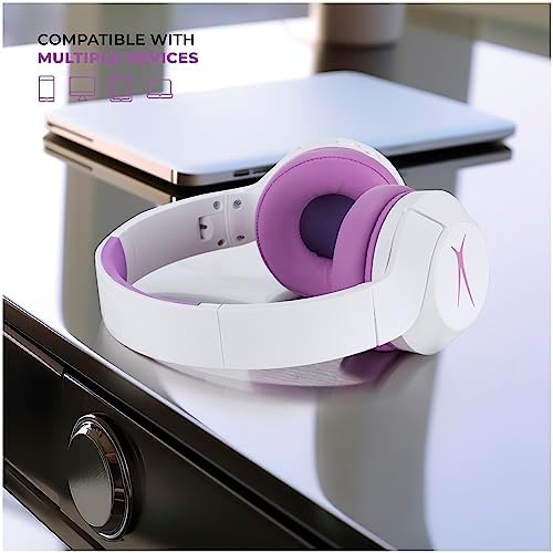 Altec Lansing Kid-Safe Wireless Headphones – Active Noise Cancellation for Children Aged 7+, 85 d B Volume Limiting, 15-Hour Battery Life, Ergonomic Foldable Design for Ultimate Comfort and Safety in Music, Movies, and Gaming