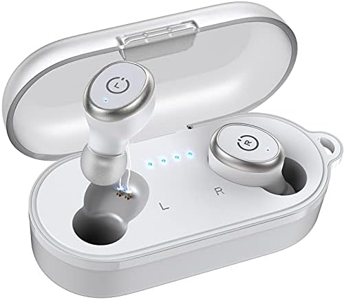 TOZO T10 True Wireless Bluetooth 5.3 Earbuds – 45 Hours of Playtime, IPX8 Waterproof Stereo Headphones with Built-in Mic – Customizable Sound with 32 EQ Settings via App for Enhanced Audio Experience and Seamless Connectivity