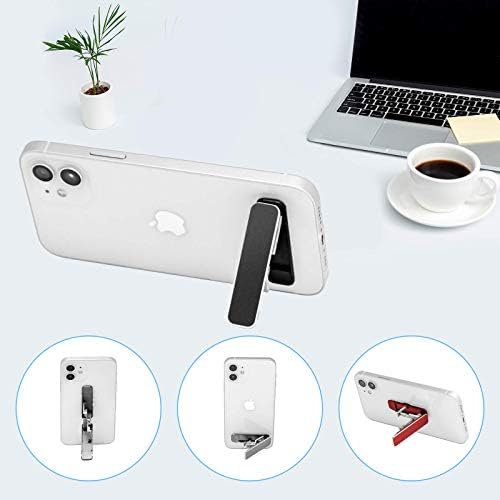 Cell Phone Kickstand,Multi-Angle Aluminum Kickstand(Adjustable Angle)(Vertical and Horizontal Stand) Silver – Enhanced Compatibility and Speed