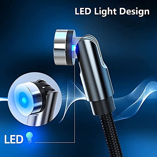 Ultimate 7-Pack LED Magnetic USB C Charging Cables – High-Speed 3-in-1 Solution for Micro USB, Type C & i Products – Versatile Lengths (1.6 ft to 10 ft) for Home, Office & Travel – Enhanced Charging with Illuminated Status Indicator – Simplify Your Tech Life Today!