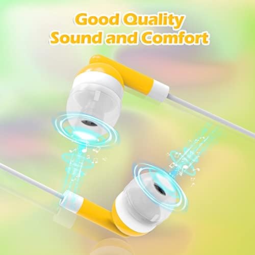 Vibrant Orange Bulk Earbuds – 100-Pack Headphones for Classroom, Labs, and Personal Use – Perfect for Kids, Students, and Adults – Enhanced Compatibility with Smartphones and Tablets – Lightweight, Durable Design for Long-Lasting Comfort and Seamless Audio Experience