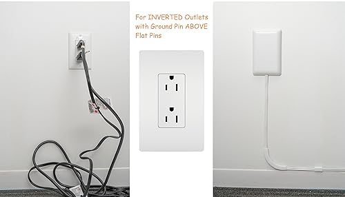 Revolutionize Your Space with the Sleek Socket Ultra-Thin Outlet Concealer & Cord Management Kit – Stylish Flat Extension Cord Power Strip for Clutter-Free Homes, Perfect for Enhancing Aesthetics and Functionality in Any Room