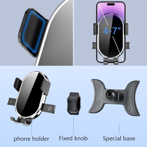 Premium 360-Degree Rotating Car Phone Holder for Audi A3, S3, RS3 (2014-2020) – Effortless Navigation & Hands-Free Calling Accessory for Your Dashboard – Stylish Mobile Cradle Enhancing Safety and Functionality