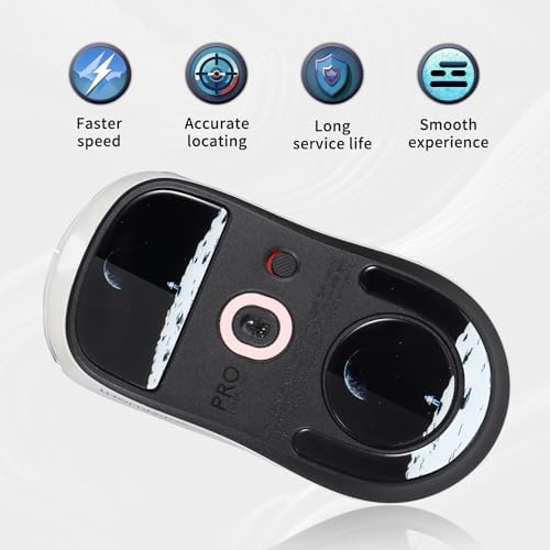 Transform Your Gameplay with immoenuc Glass Mouse Skates for Logitech G502 X Plus & Lightspeed – Ultra-Smooth, Durable Feet Pads for Enhanced Speed and Precision in Gaming Performance!