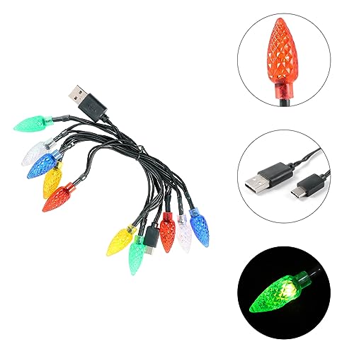 Elevate Your Charging Experience with 2 pcs Multicolor LED USB Charging Cable – Perfect for Festive Décor and Fast Device Powering for Christmas, Valentine’s Day, and Gatherings – Enhanced Compatibility, Durable Design, and Ambient Glow