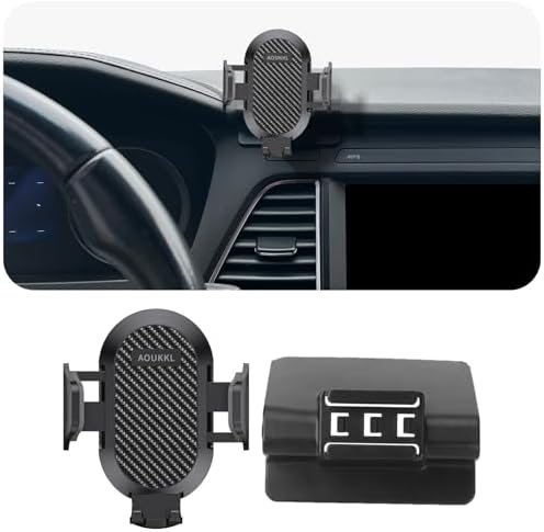 Hyundai Sonata 2015-2017 Car Phone Holder – Universal Mount for 4.7-7” Devices, Thick Case Compatible, 360-Degree Rotation, Effortless Installation – Premium Vehicle Accessory for Safe Navigation and Hands-Free Use