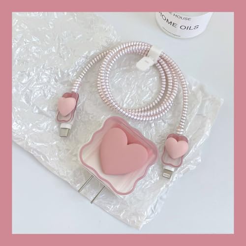 Vibrant Purple Heart-Shaped USB Charger Protector for i Phone – Stylish Silicone Data Cable Guard with Rapid Charging Capability, Ideal for Trendy Tech Enthusiasts and Mobile Users