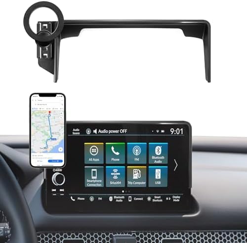 Custom-Fit 360-Degree Rotation Car Phone Holder for Toyota Corolla 2019-2025 & Corolla Cross 2022-2025 – Hands-Free Cell Phone Cradle with 8-Inch Screen Compatibility – Elevate Driving Safety and Convenience with Sturdy, Easy-Install Mount