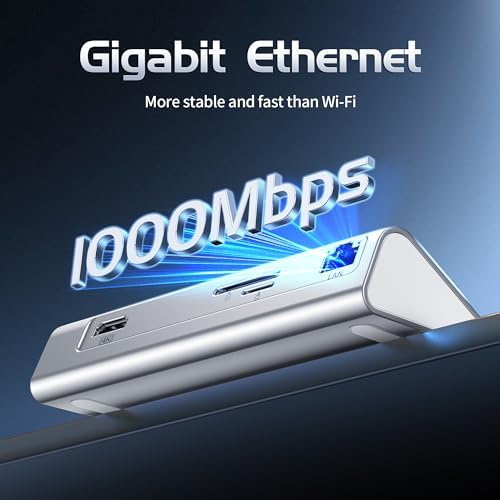 Unleash Your Potential with the INTPW 9-in-1 USB C Hub: High-Speed 4 K HDMI Adapter, 100 W PD Charging, Dual USB-A Ports & SD/TF Card Slots – Perfect for Mac Book Pro, i Pad Pro, i Phone 15/16 & More – Elevate Productivity and Connectivity on the Go