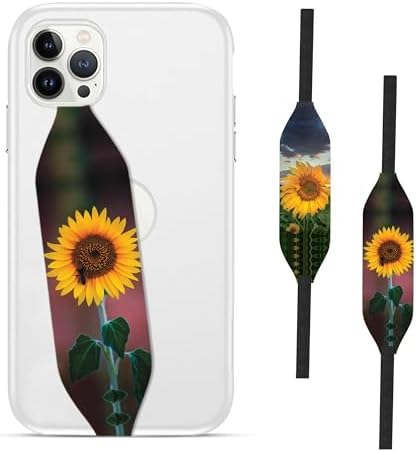 Customizable Reversible Phone Grip Strap – Pack of 2 Anti-Slip Finger Holders for Secure Mobile Handling, Wireless Charging Compatibility, and Detachable Design for Enhanced i Phone Use and Comfort, Elevate Your Style and Functionality