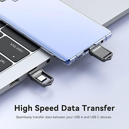 KEXIN 64 GB USB C Flash Drive – Ultra-Fast USB 3.0 Dual Connector Mini Drive for Type-C Devices – Portable OTG Memory Stick for Android Smartphones & Tablets – Robust Metal Design for Everyday Use