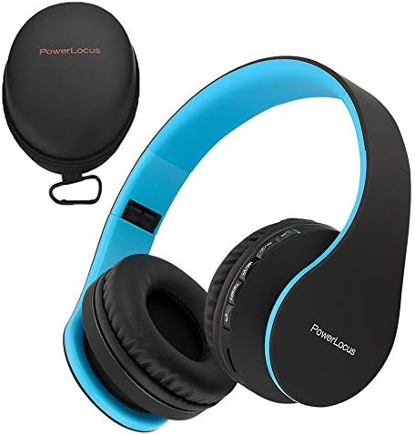 Experience the Ultimate in Comfort and Sound with Power Locus Stylish Purple & White Wireless Over-Ear Headphones – Hi-Fi Stereo Quality, Foldable Design for Travel, 12-Hour Battery Life, and Built-In Microphone for Hands-Free Calls – Perfectly Compatible with i Phone, Samsung, and LG Devices
