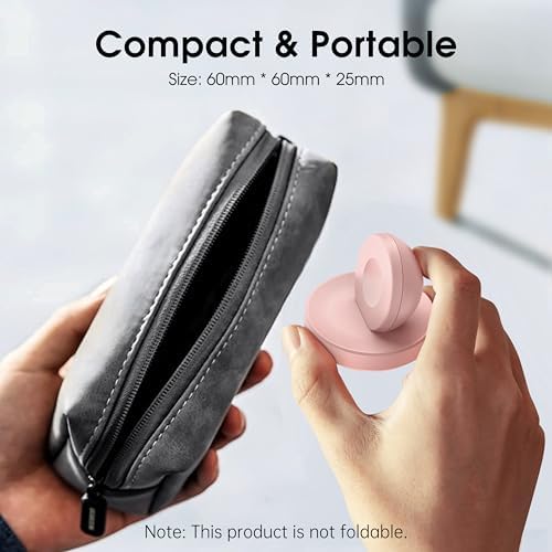 Sleek Sky Blue Portable Magnetic Charging Dock for Apple Watch – Fast Wireless Charger with Nightstand Mode, Compatible with Series 10, 9, 8, 7, SE, 6, 5, 4, 3, 2, Ultra 2 – Travel-Friendly Design with Premium Charging Cable for Effortless Power and Style