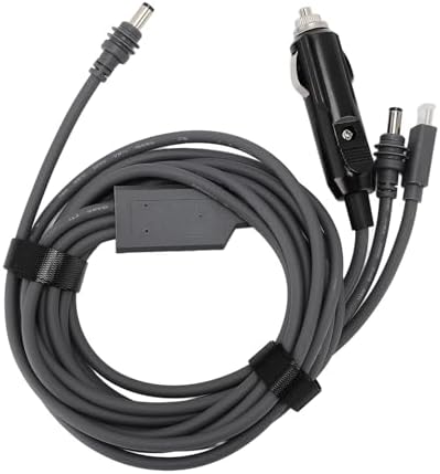 Zunate 3-in-1 Mini Cable for Mini Power, High Speed USB C/DC to DC/Car Charger Adapter Cord Replacement Cable, Accessories (20m) – Enhanced Compatibility and Speed