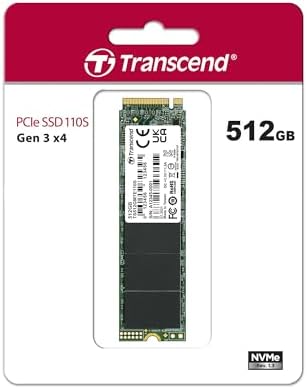 Elevate Your Computing Experience with the Transcend 256 GB M.2 2280 SSD – Achieve Lightning-Fast Speeds of Up to 1,600 MB/s for Seamless Gaming and Multitasking, Featuring PCIe NVMe Gen3 x4 Compatibility, 3 D TLC NAND Technology for Enhanced Durability, and Intelligent LDPC Error Correction for Unmatched Data Integrity. Perfect Upgrade for Ultrabooks, Laptops, and Desktops!