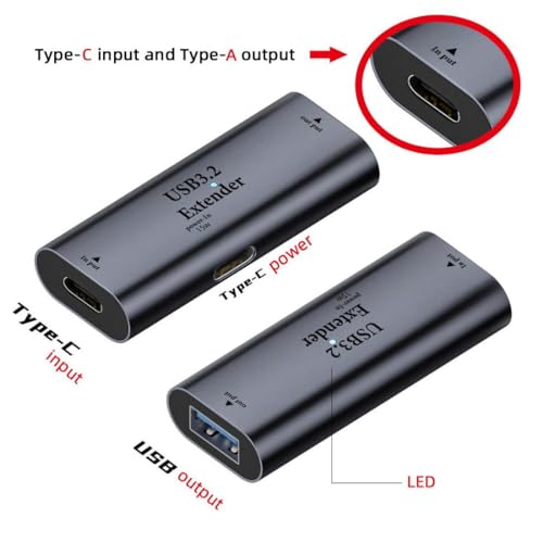 Chenyang USB C Active Connector – Premium High-Speed Female to Female Adapter for Effortless Data Transfer & Charging – Achieve 10 Gbps Speeds with Compact, Portable Design – Ideal for Laptops, Smartphones, Tablets & Peripherals – Reliable Connectivity with Enhanced Signal Quality for Everyday Use