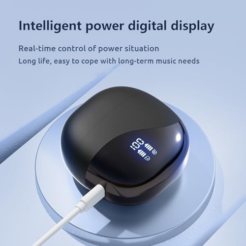 Chic Purple Wireless Bluetooth 5.4 Clip-On Earbuds for Women – Open Ear Design Enhances Comfort and Safety, Ideal Waterproof Fitness Headphones for Gym, Daily Commutes, and Leisure – Extended Battery Life & Superior Connectivity for Seamless Audio Experience