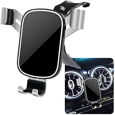 LUNQIN Premium Car Phone Holder for Mercedes-Benz CLA-Class & A-Class: Secure, Stylish, and Functional Mobile Cradle with 360-Degree Rotation for Hands-Free Navigation – Ideal for CLA250, AMG, A220, A35 Models – Effortless Installation & Non-Slip Design for Optimal Driving Experience