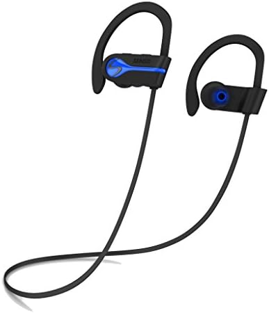 Revolutionize Your Workout with Tekatron Bluetooth Wireless Headphones – Superior IPX7 Waterproof Sports Earbuds with Noise Cancelling, 8-Hour Battery Life, and Built-in Mic for Hands-Free Calls – Perfect for Gym, Running, and Outdoor Activities – Experience HD Stereo Sound and Unmatched Comfort in Stylish Blue