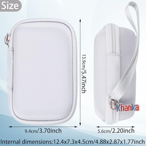 Khanka Durable Hard Case for Anker 3-in-1 USB C Power Bank, 10,000 m Ah Charger Block – Stylish Purple Protection for Portable Charging On-the-Go, Lightweight and Shockproof Accessory for Maximum Durability and Enhanced Safety