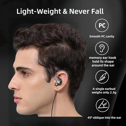 Experience Unmatched Audio Precision with QKZ AK6 Pro Wired Gaming Earbuds – Featuring a Powerful 10 mm Dynamic Driver for Rich, Deep Bass, Integrated Microphone for Effortless Communication, Available in Sophisticated Black & Eye-Catching Color Variations – Perfect for Gaming, Streaming, and Professional Calls – Ultra-Lightweight Design for All-Day Comfort and Universal Device Compatibility. Enhance your Sound Journey with Exceptional Clarity and Ergonomic Fit for Endless Hours of Enjoyment.