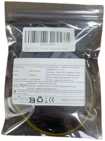 Heavy-Duty IP67 Waterproof DC-DC Converter: Reliable Voltage Regulator for Marine, Truck, and Solar Use – 10-60 V Input to 5 V Output, 5 A, 25 W – Shockproof & Dustproof Design for Extreme Environments – 1-Year Warranty for Dependable Performance