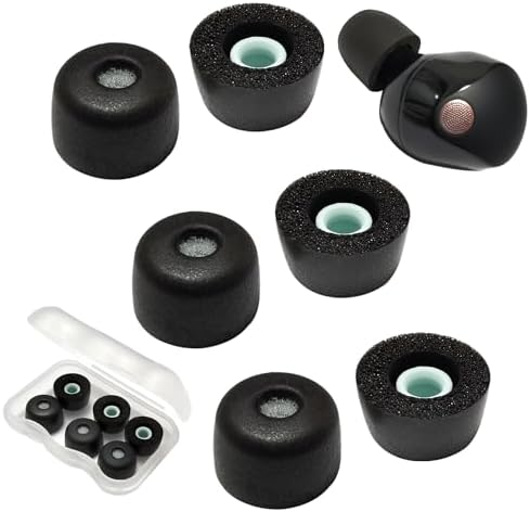Experience Unmatched Comfort and Sound Quality with Premium Memory Foam Ear Tips for Sony WF-1000 XM5 & XM4 – Extra Small Black Replacement Set (3 Pairs) for Superior Noise Isolation and Secure Fit – Elevate Your Audio Experience with Custom-Fit Earbud Accessories Designed for Audiophiles and Casual Listeners Alike – Enhance Your Listening Journey Today!